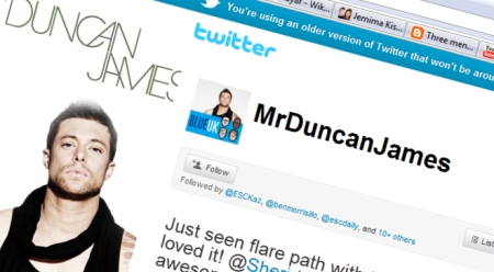 Duncan James on Twitter