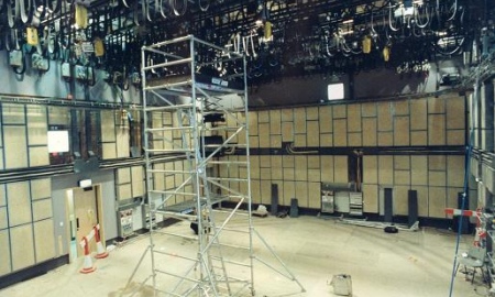 The 2012 UK National Final... an empty BBC Studio A