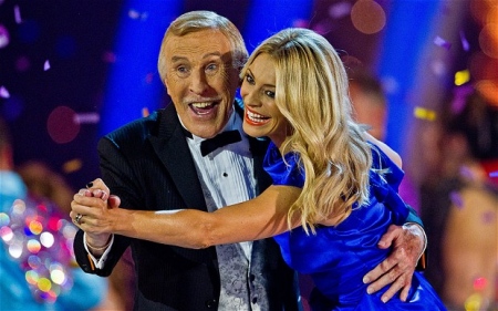 Bruce Forsythe and Tess Daley: Strictly Come Dancing