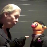 Terry Vision and Johnny Logan