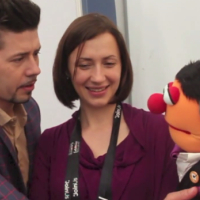 Terry, Teo, and his translator Olga.
