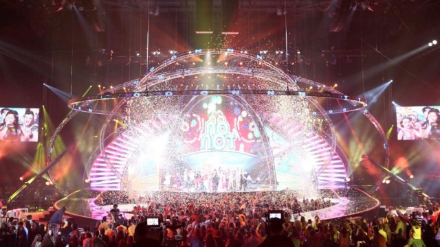 Junior Eurovision lights up the world (image: EBU)
