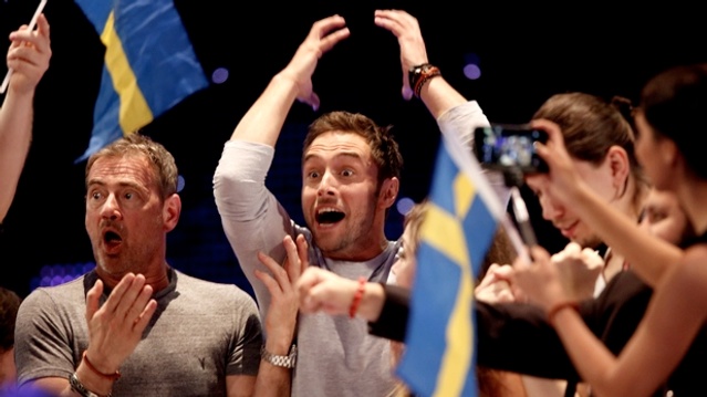 Mans Zelmerlow wins Eurovision, with a dash of Christer Bjorkman