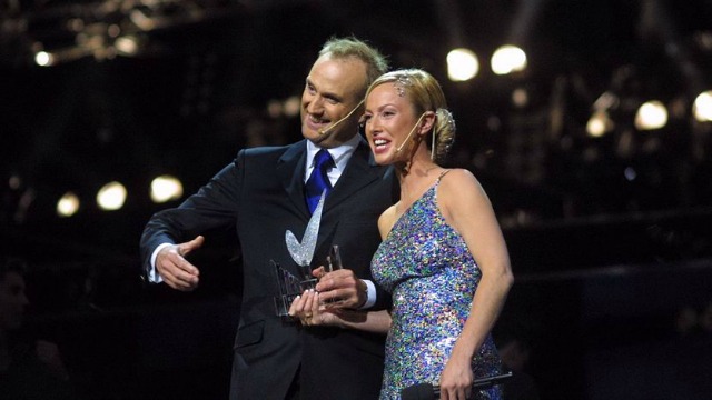 Søren Pilmark and Natasja Crone Back | Eurovision 2001 Denmark