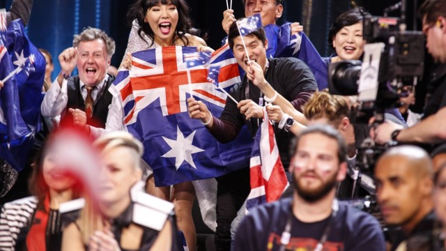 Dami Im celebrates Courtesy eurovision.tv/EBU