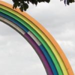 Kyiv's Rainbow Arch during Eurovision 2017 (Phil Dore)