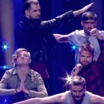 AWS go Dragon ball Z at Eurovision 2018 (image EBU/YouTube)
