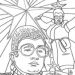 Eurovision Colouring Book artwork (image: Kev F Sutherland)