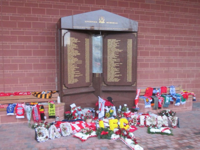 Anfield Memorial for the 97 (Photo: Fin Ross Russell)