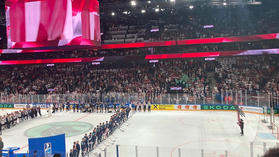 2023 IIHF World Championship Latvia vs USA, Tampere (Photo: Wikimedia/Gustamons)