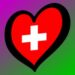 Eurovision Song Contest, Swiss Heart Logo (image: EBU)