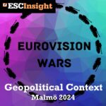 Eurovision Wars, S03E01 podcast artwork (Phil Dore)