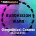 Eurovision Wars, S03E01 podcast artwork (Phil Dore)