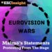 Eurovision Wars S03E03: Protesting from the Malmö stage (artwork: Phil Dore, SVT, EBU)